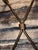 Metal Vintage Giacometti Style Forged Iron Table Base For Sale - Image 7 of 7