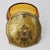 1940s Amber Glass Powder Jar With Celluloid Lid For Sale In Nashville - Image 6 of 11