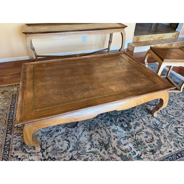 Set of Three Matching Marge Carson Tray Tables For Sale - Image 9 of 15