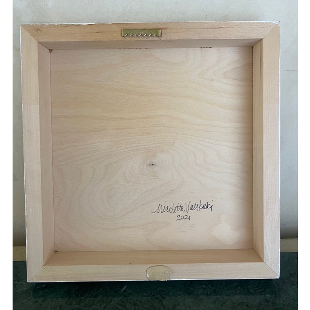 Hand Palette Painted Botanic Still Life by Nicolette Valikoski For Sale - Image 11 of 11