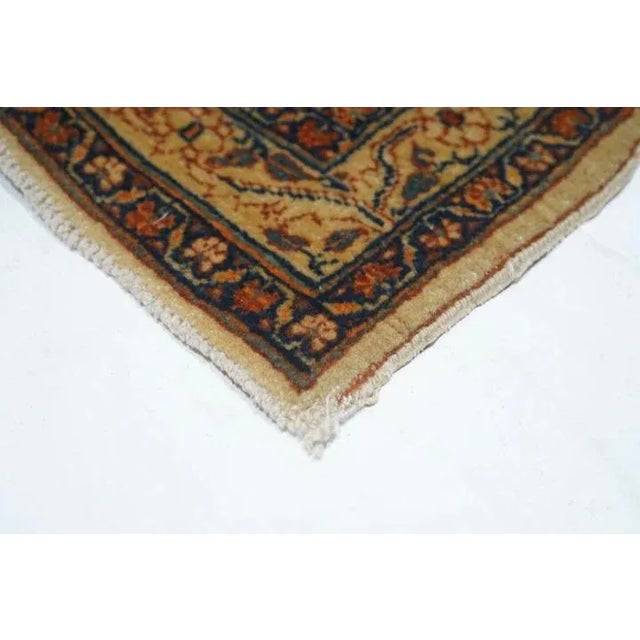 Late 19th Century Antique Haji Jalili Tabriz Rug 4'2'' x 7' For Sale - Image 5 of 10
