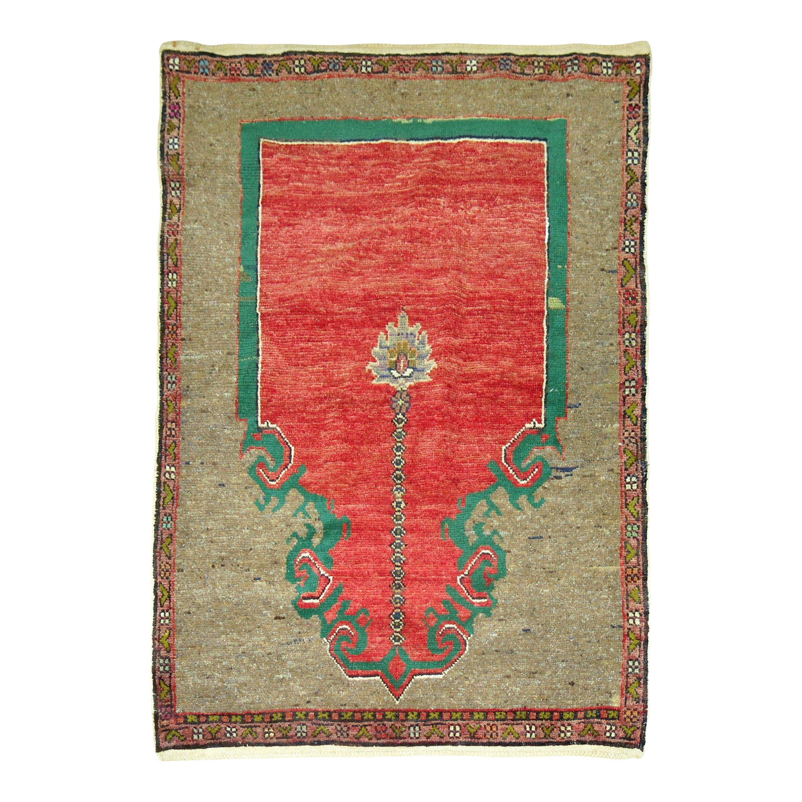 Vintage Turkish Prayer Rug 2'11'' x 3'11'' Chairish