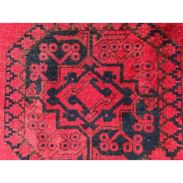 Large Ersari Afghan Rug, 1940s For Sale - Image 9 of 13