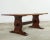 2000 - 2009 Country English Style Fruitwood Trestle Dining Table For Sale - Image 5 of 12