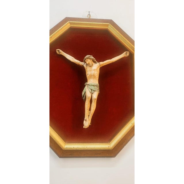 Christ on Panel in Wood, 1800s For Sale - Image 12 of 14