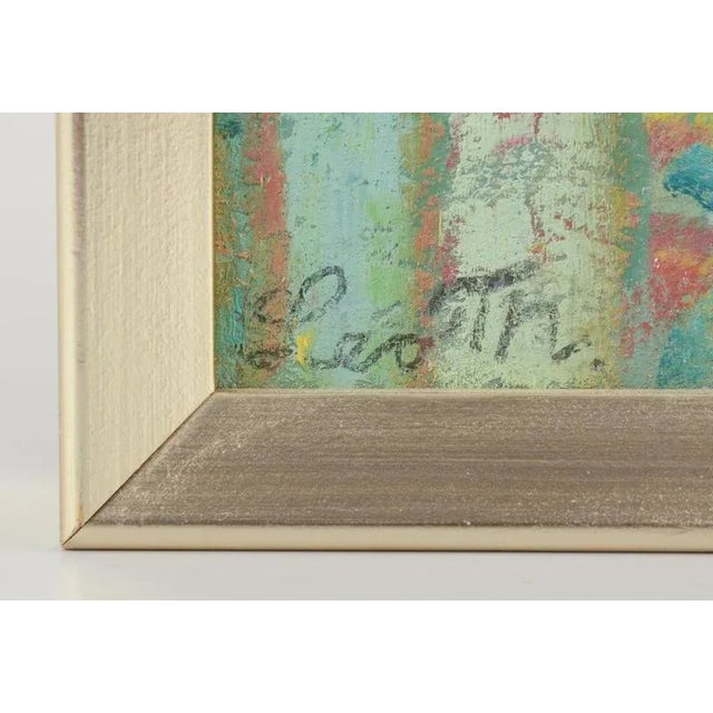 Leo Thellefsen, Foggy Weather in January, Oil on Board For Sale - Image 4 of 6