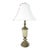 Brass & Faux Finish Lamp For Sale