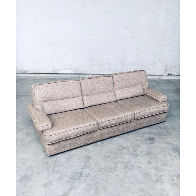 Mid-Century Modern Boucle 3 Seat Sofa, Italy, 1970s For Sale - Image 16 of 18