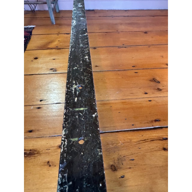 Victorian Late 19th Century Victorian Iron Bed Frame - Rare For Sale - Image 3 of 7