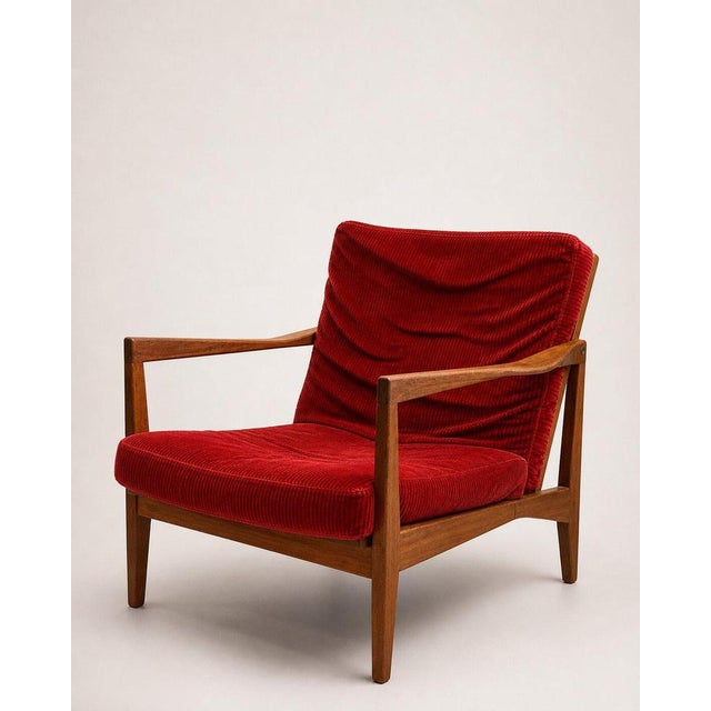 Scandinavian Modern Teak Lounge Chair by Svante Skogh for Engen, Sweden, 1960s For Sale - Image 3 of 9