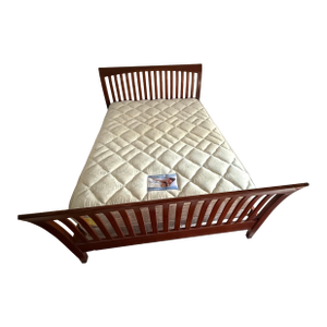 1990s Ethan Allen American Impressions Cherry Bed - Queen