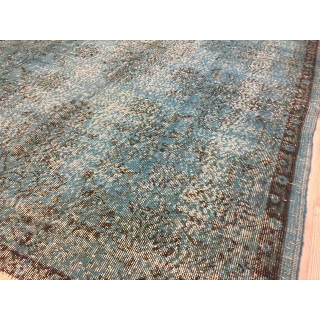Vintage Turkish Tribal Rug - 5'8" x 9'1" For Sale - Image 4 of 6
