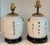 Pair of Chinese Famille Rose Chinoiserie Porcelain Handpainted Ginger Jar Table Lamps, Pink and Green Floral With Birds and Calligraphy For Sale - Image 11 of 18