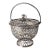 20th Century Silverplate Reticulated Openwork Decorative Basket or Candy Dish For Sale