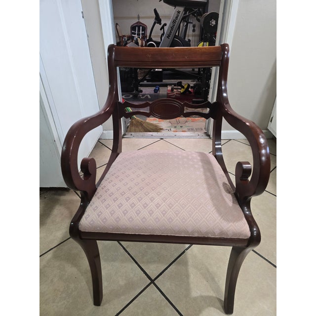 Antique Regency Dining or Parlor Chairs - Set of 4 For Sale - Image 4 of 12