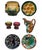 19th Century French Majolica Chesnut Jardinière Onnaing For Sale - Image 11 of 11