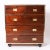 Campaign Antique Pair of English Campaign Chests For Sale - Image 3 of 11