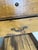 Butcher Block Table With Drawer Built With Antique Wood From England For Sale - Image 16 of 18