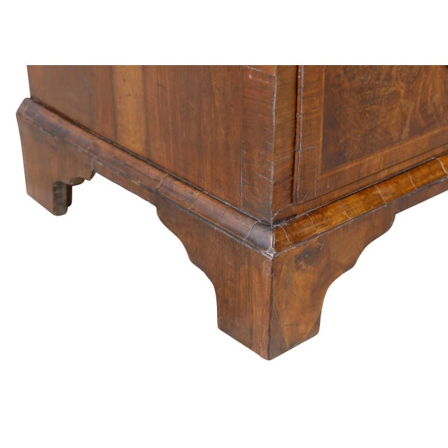 Brown George II Walnut Chest on Chest For Sale - Image 8 of 13