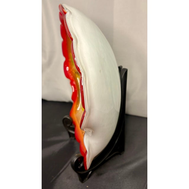 Murano Murano Glass "Tutti Frutti" or "Bizantino" Bowl With Golden Flakes 1960's Avem For Sale - Image 4 of 6