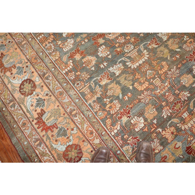 Early 20th Century Oversize Antique Malayer Rug - 14'4" x 18'1" For Sale - Image 5 of 18