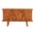 French Brutalist Style Burl Elm Buffet, C. 1960 For Sale