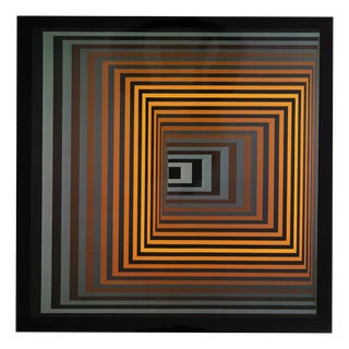 Victor Vasarely, Vonal-Fégn, Photogravure For Sale