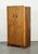 Small Art Deco Compact Burr Walnut Wardrobe For Sale - Image 3 of 17