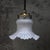 French frosted glass pendant lights Brass top with 2 meter / 80 inches black cotton flex More in stock 50x, small...