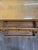 Antique American Empire Revival Oak Lowboy Dresser Chest of Drawers With Mirror For Sale - Image 16 of 18