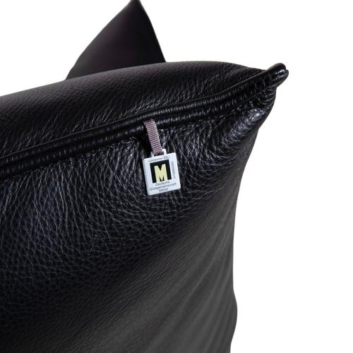 Black Leather Evita Two-Seater Sofa with Electric Function from Koinor For Sale - Image 11 of 15