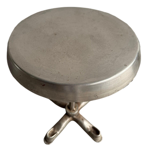 Industrial-Style Metal Side Table