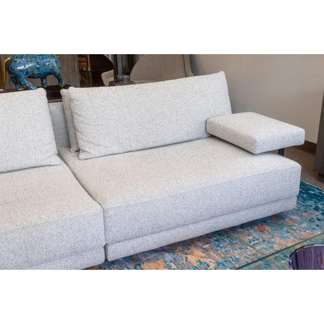 Jean-Marie Massaud for Poliform Bristol Modular 3pc Contemporary Sofa Sectional For Sale - Image 12 of 17