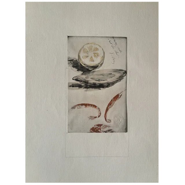 Edouard Manet, Stilleben, Colour Photo-Lithograph For Sale