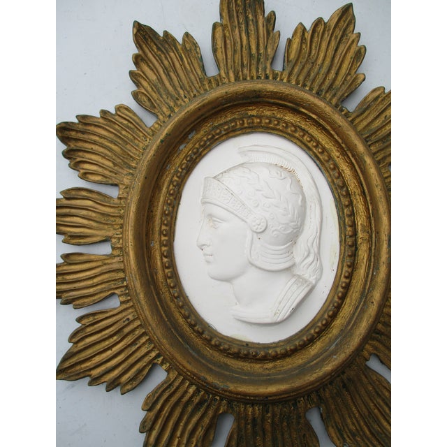 Italian Palladio Wall Plaque Roman Head Chairish