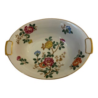 Vintage Mikado China “Mandalay” Pattern Oval Vegetable Serving Dish For Sale