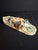 Blue Vintage Israel Lombrozo Studio Ceramic Mezuzah Case Fiddler on Roof Clay Judaica For Sale - Image 8 of 12