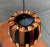 Mid-Century Modern Mid-Century Danish Copper & Black Metal and Prism Pendant Lamp by Werner Schou for Coronell Elektro For Sale - Image 3 of 18