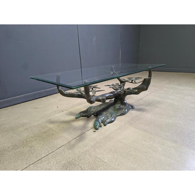 Metal Vintage Bonsai Coffee Table by Willy Daro, 1970s For Sale - Image 7 of 14