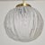 White Mid-Century Modern Pendant Light in Murano Glass and Brass by Angelo Brotto for Esperia, 1970s For Sale - Image 8 of 11