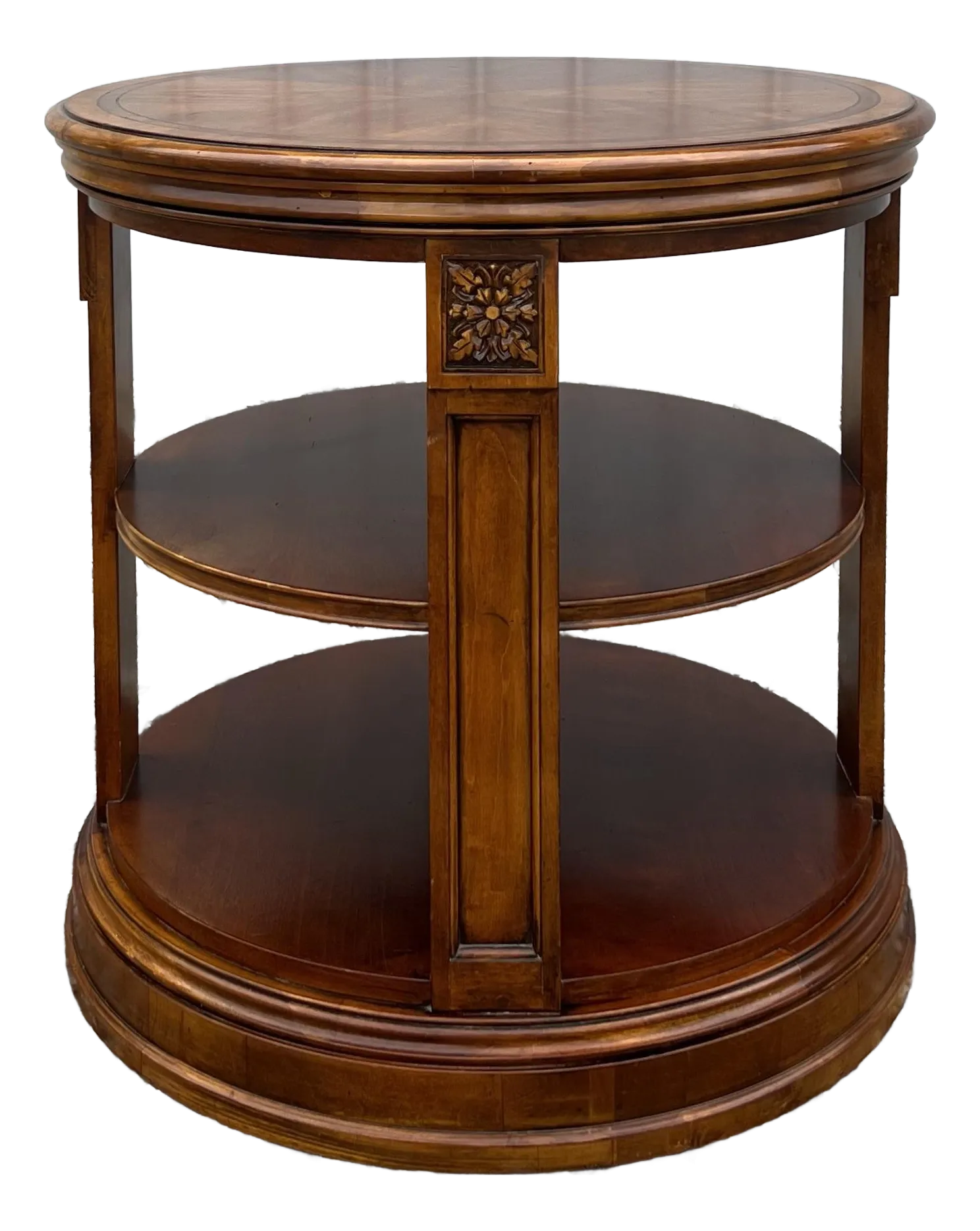 Ethan Allen Townhouse Collection Library Side Table | Chairish
