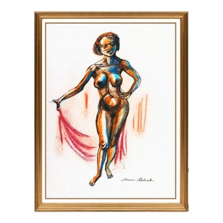 Mid 20th Century Living Life Nude, Aaron Bohrod For Sale