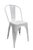 Our Metal Dining Chairs are both Industrial and Modern. Features include a fresh, crisp white color, a simple metal harp...