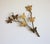 Vintage butterflies on branch wall art hanging. No makers mark. Minor age wear. Patina.