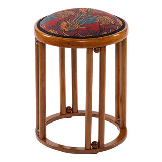 Fledermaus Stool attributed to Josef Hoffmann and Gustav Siegel for J. & J. Kohn, 1908 For Sale