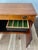 Wood Mid Century Saginaw Furniture Hideaway Extendable Dining Table For Sale - Image 7 of 12