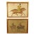 Pair of 19th Century Chinese Equestrian Horse Paintings in Watercolor For Sale
