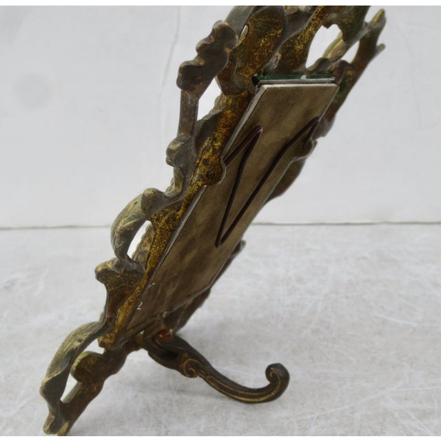 Cast Brass Victorian Photo Frame For Sale - Image 4 of 8