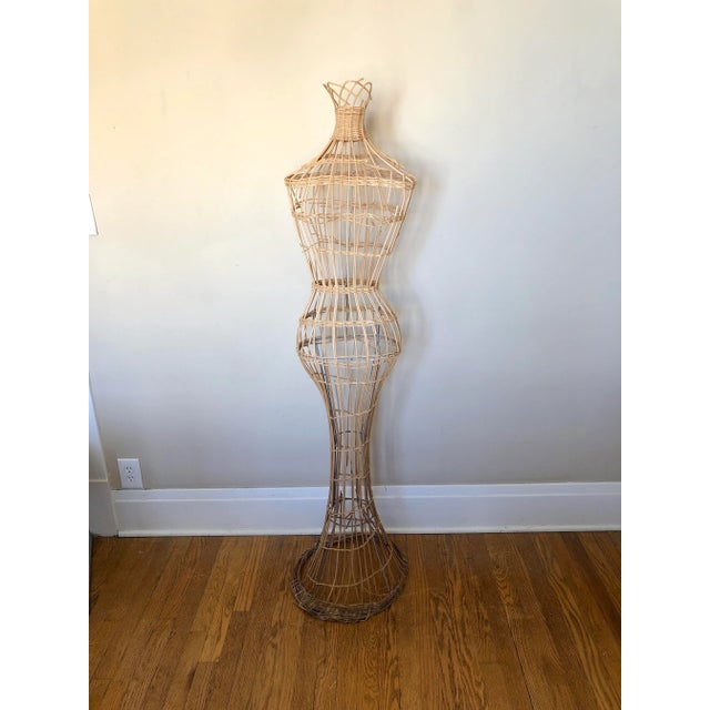 Vintage Wicker Mannequins- a Pair | Chairish