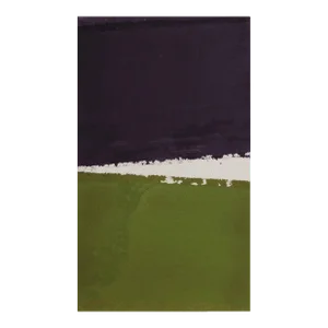 Contemporary Abstract Mixed Media on Paper Painting "Vg1" by Guillaume Moschini
